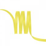 Лента репсовая (в рубчик) 6.0 мм / 22.8±1 метра, 640 желтый, Magic4Hobby