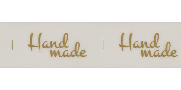 Тесьма отделочная 40 мм, 22.8 м, 02 Hand made/золото, Gamma