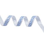 Лента декоративная Звездочки 20 мм / 25±1 метров, YH98 (06 голубой/синий)