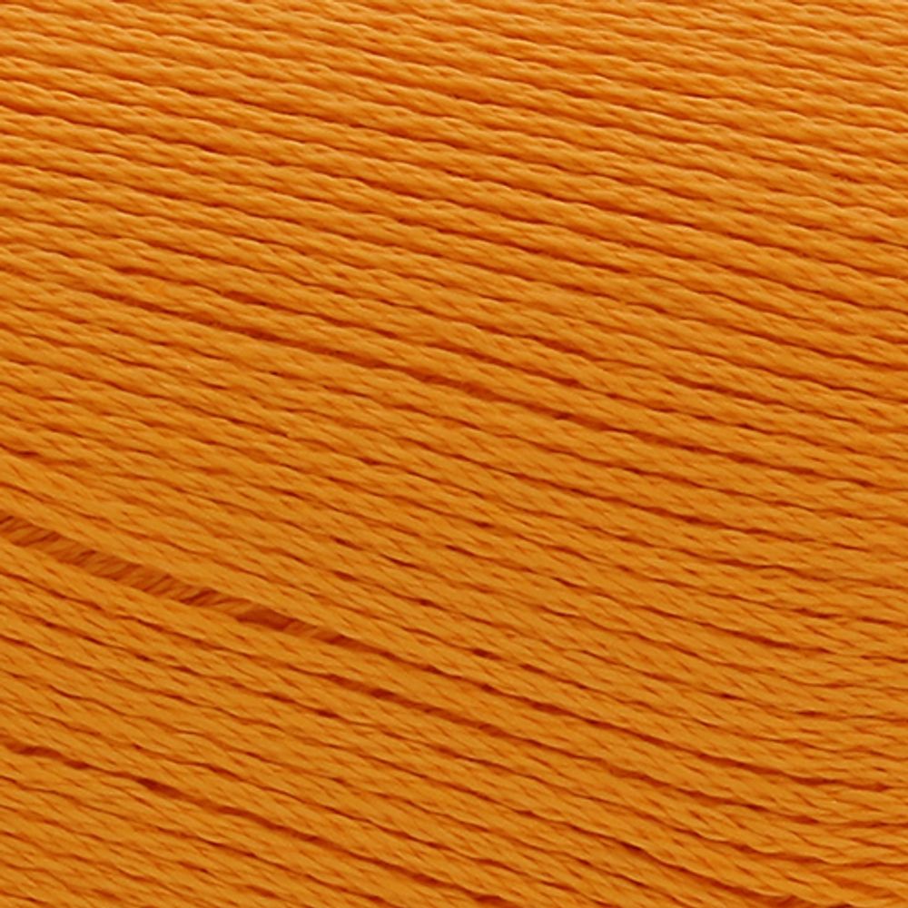Пряжа Камтекс Мерсеризованный хлопок / уп.10 мот. по 50 г, 200 м, 035 оранж.