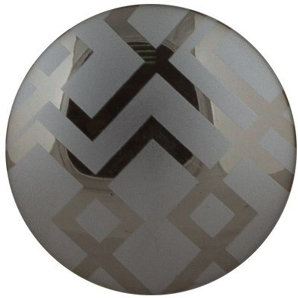 Подхваты шторные магнитные с рисунком ⌀45 мм, 1 шт, 26П антик (квадраты), Gamma