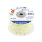 Тесьма отделочная Зигзаг 5 мм, 30 м, 069 молочный, Gamma JZ-5
