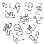 Набор металлических головоломок, 1 шт, Проверь себя №4 24 элемент, Delfbrick DLM-53