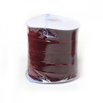 Лента бархатная (тесьма) 20.0 мм / 22.86±1 метров, арт.20VR44 нейлон цв.бордо