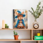 Кристальная (алмазная) мозаика Фрея ALPD-320, на подрамнике, Ученик чародея, 30х40 см