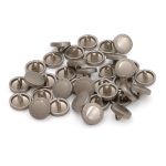 Пуговицы на ножке 18L (DS (серебро (никель))), 36 шт
