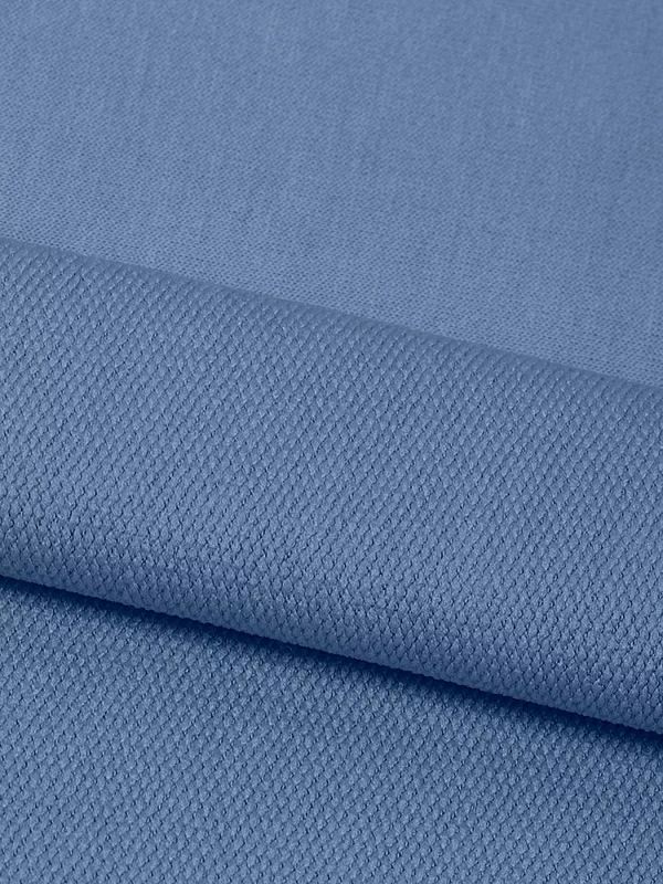 Футер 2х нитка петля Поливискоза стрейч 220г Small French Terry цв.55 джинс в нарезке 3м