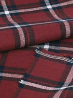 Фланель рубашечная 150 г/м², 150 см / 2 метра, арт.Fl.T310.3 цв.3 красный