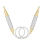 Спицы круговые пластик ⌀25,0 мм, 80 см, Gamma PKN1