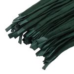 Шнурки декоративные плоские (для одежды) 10 мм / 135 см, 100 шт (155 темно-зеленый), 3AR2807