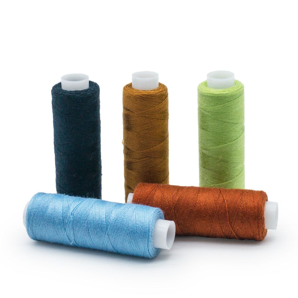 Швейные нитки (набор) 40/2 200 м, ассорти, 10 катушек Astra&Craft, 2