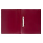 Папка на 2 О-кольцах A4 700 мкм 25 мм, 4 шт, d-20 мм, рубиновый new EC211300126, Expert Complete