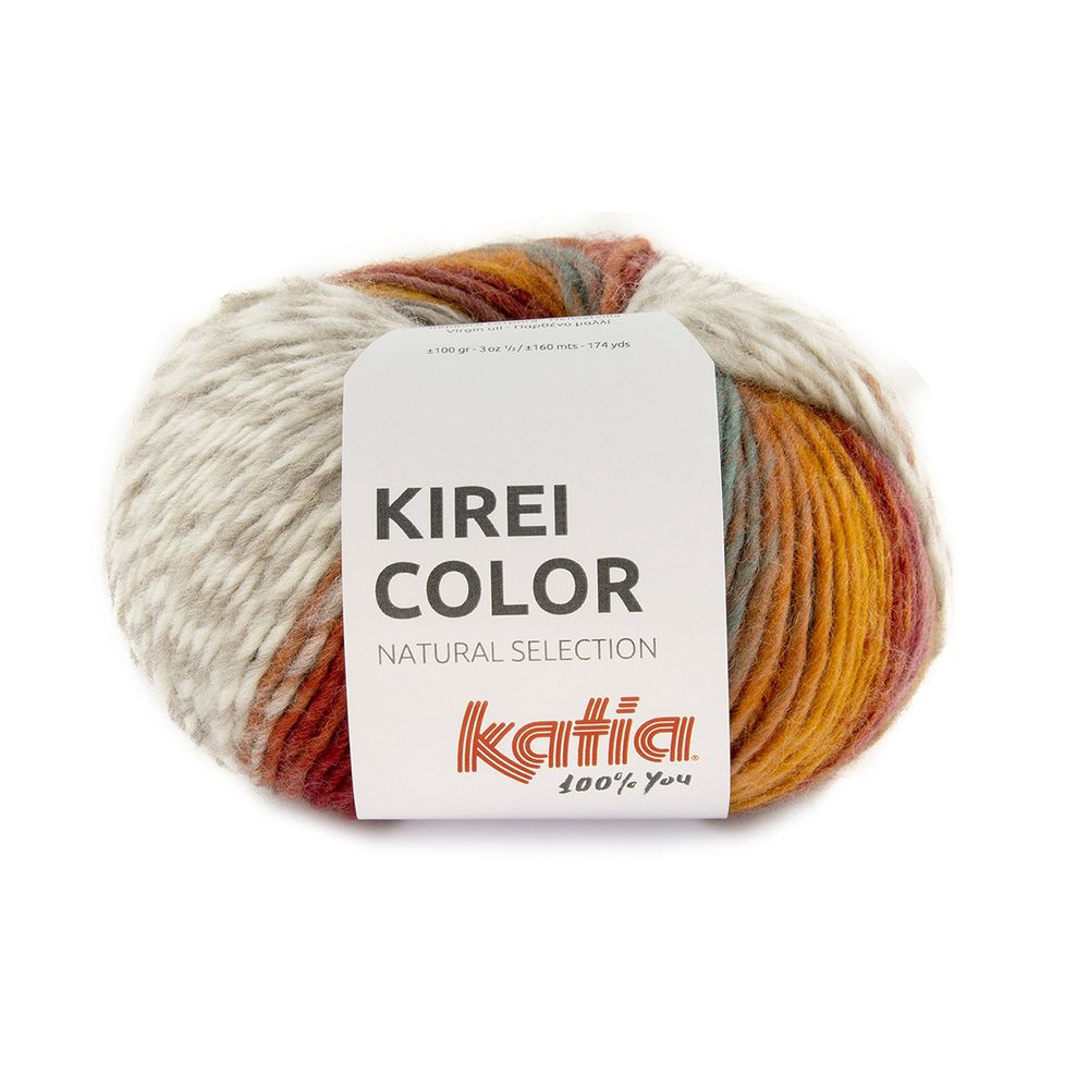 Пряжа Katia (Катя) Kirei Color / уп.10 мот. по 100 г, 160м, №1