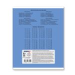 Тетрадь ученическая школьная, A5+ 18 л. на скобе 65 г/м², белизна 100%, 20 шт, клетка, 000710 Учись с улыбкой, Светоч 18ТЕТк-001