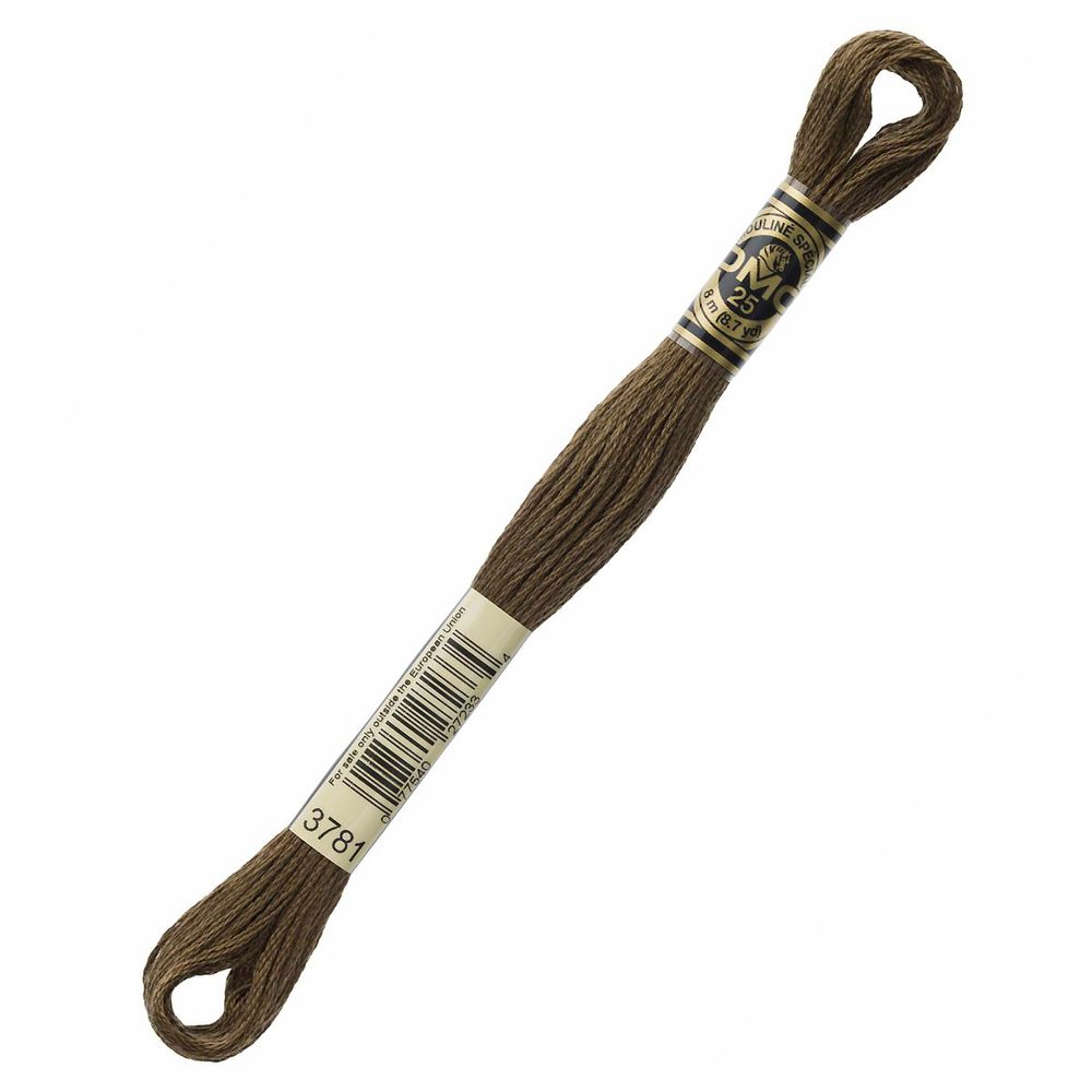 Мулине DMC 117 (3781), 12 мотков по 8 метров