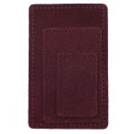 Набор заплаток пришив. из замши, прямоуг-к 4х6,4см, 6х9,6см, 8х12,7см, с перфорацией, 3 шт (31 бордовый), 59403