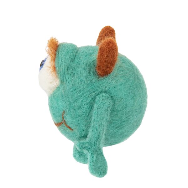 Набор для валяния Miadolla, Монстрик Айк, 8 см, WT-0213