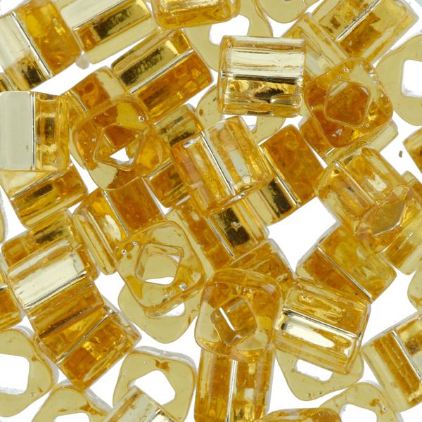 Бисер Toho Cube 4 мм, 25 г (5х5 г), 0022 св.золотистый