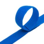 Лента контактная липучка (велкро) пришивная 25 мм / 25 метров, 5063 васильковый, /пара/, кач."C" /TOS/