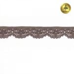 Кружево эластичное (стрейч) 8031 15мм цв.L1645 шиншилла, 50м, Kruzhevo