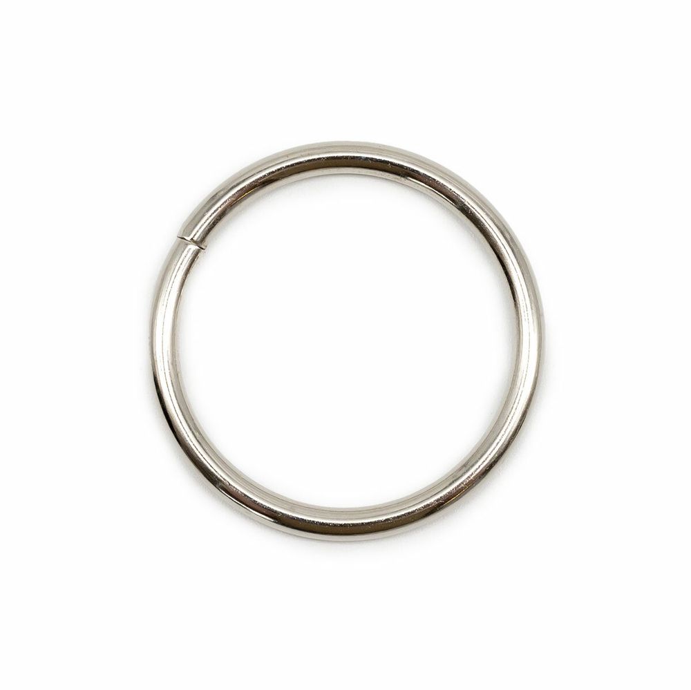 Кольцо разъемное 35х3,5мм, никель, 816-008, 100 шт