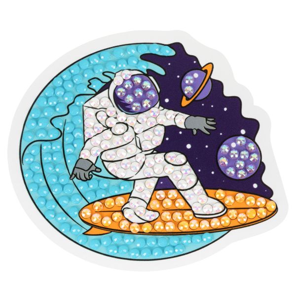 Алмазная (кристальная) мозаика Фрея ALVN-306, наклейки Космос, 8х8.5 см