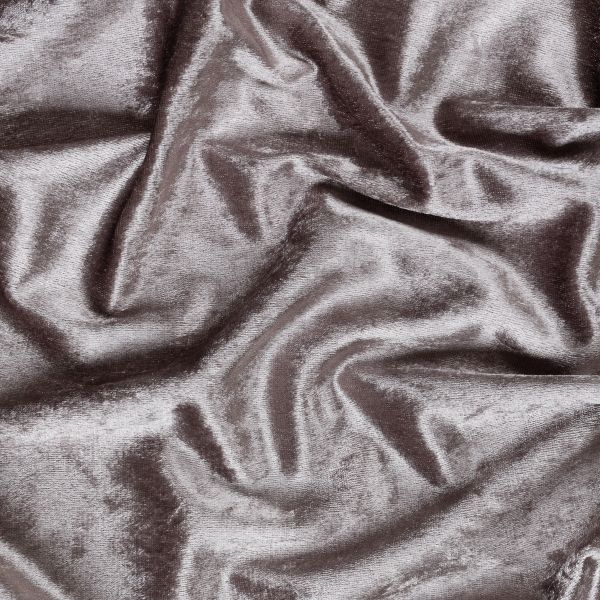 Плюш (ткань) 00 Peppy PCVL, 250±5 г/м², 150±2 см / 5 метров, винтажный, 09 серый