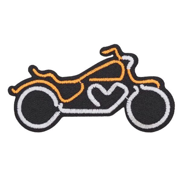 Термоаппликация светящаяся в темноте Мотоцикл, Hobby&Pro