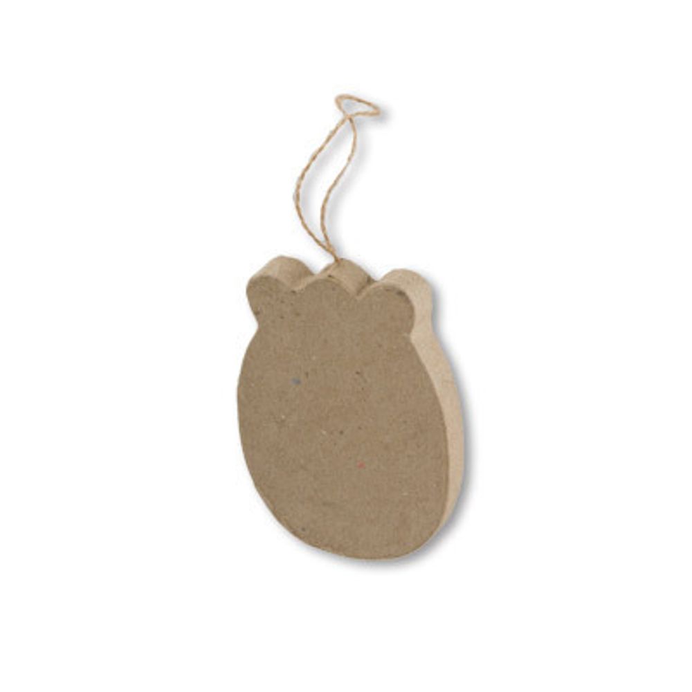 Заготовка из папье-маше Фигура, 7.5х10х1.3 см, 2 шт, PAM-042 Love2art