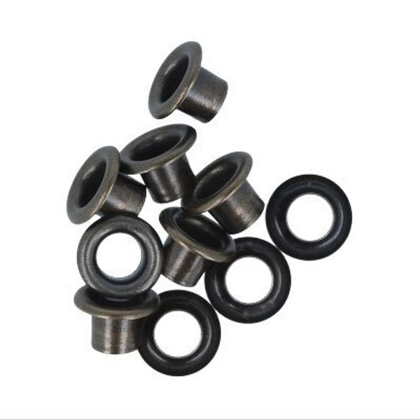 Блочки металл ⌀5 мм, 1000 ±20 шт, бронза, Gamma №03