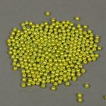 Бусины пластик (перламутр) ⌀6 мм, цв.017 салатовый, уп.500г (4838 шт), Magic4Hobby