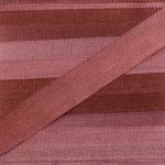 Лента (тесьма) шелковая 7.0 мм / 45.5±0.5 метров, M047 св. коричневый/коричневый, Gamma SRM-7