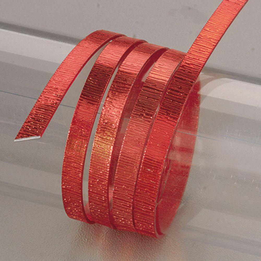 Алюминиевая ювелирная проволока со структурной поверхностью 1х5 мм, 2 м, красный, Efco
