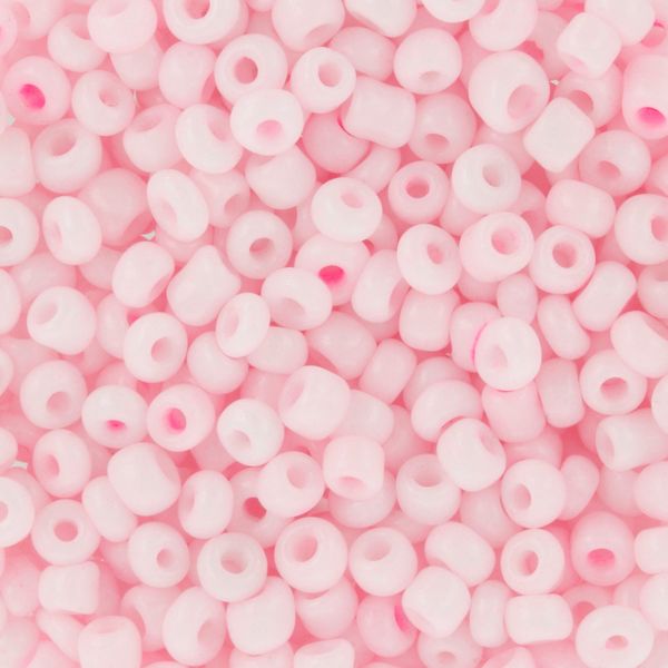 Бисер Zlatka 11/0 (2.1 мм), 100 г (10х10 г), №0055 розовый, GR