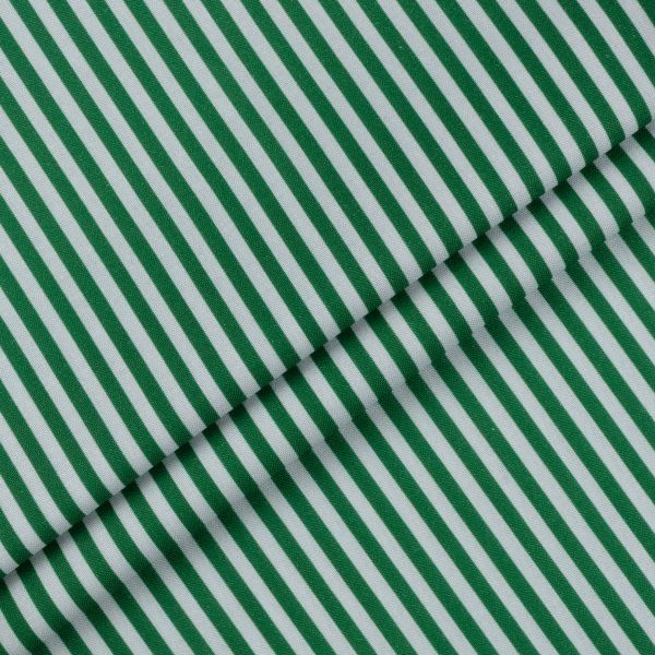 Ткань для пэчворка PEPPY БАБУШКИН СУНДУЧОК ФАСОВКА 100х112 см, 140±5 100% хлопок, БС-22 полоска ярко-зеленый, Peppy БАБУШКИН СУНДУЧОК