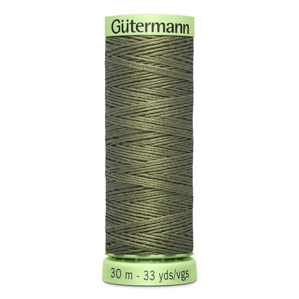 Нитки отделочные Gutermann Top Stitch, 30м, 825 золотисто-оливковый, 5 катушек