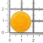 Украшения декоративные пуговицы Розочки, набор 4 цвета, 8 шт (микс 2)