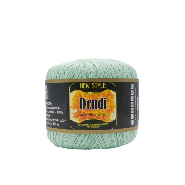 Пряжа Камтекс Денди / уп.10 мот. по 50 г, 330 м, 107 ментол