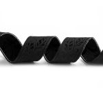 Лента (тесьма) жаккардовая 18.0 мм / 25±1 метров, рис 2034 черный, Gamma С1851Г17