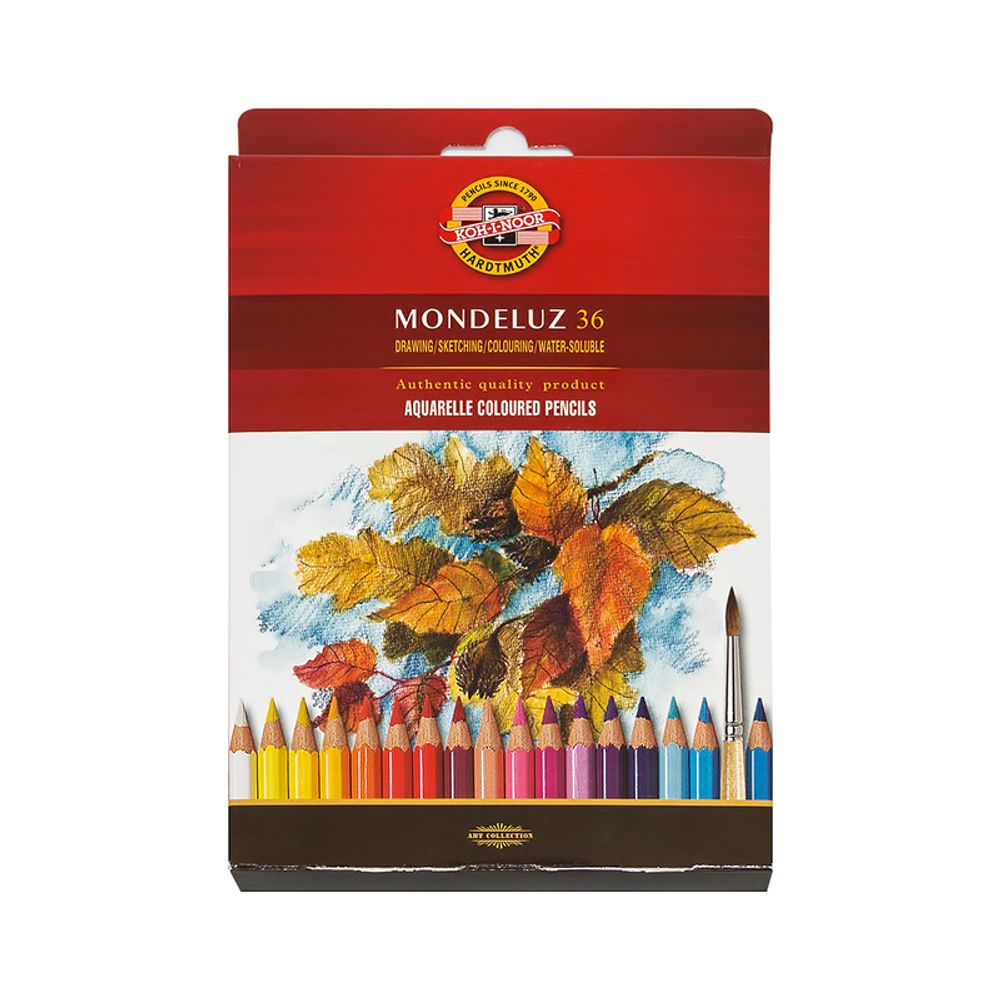 Карандаш акварельный KOH-I-NOOR в наборе 36 цв, цветные 3719036001KZRU