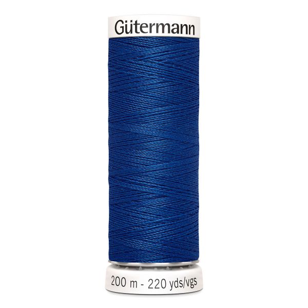 Нитки универсальные Gutermann Sew-all, 200м, 214 т.лазурный, 5 катушек