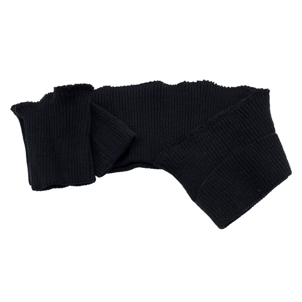 Подвяз и манжеты для курток: подвяз 40.5х10 см, 2 манжета 7х10 см, тонкий акрил, в-01 черный