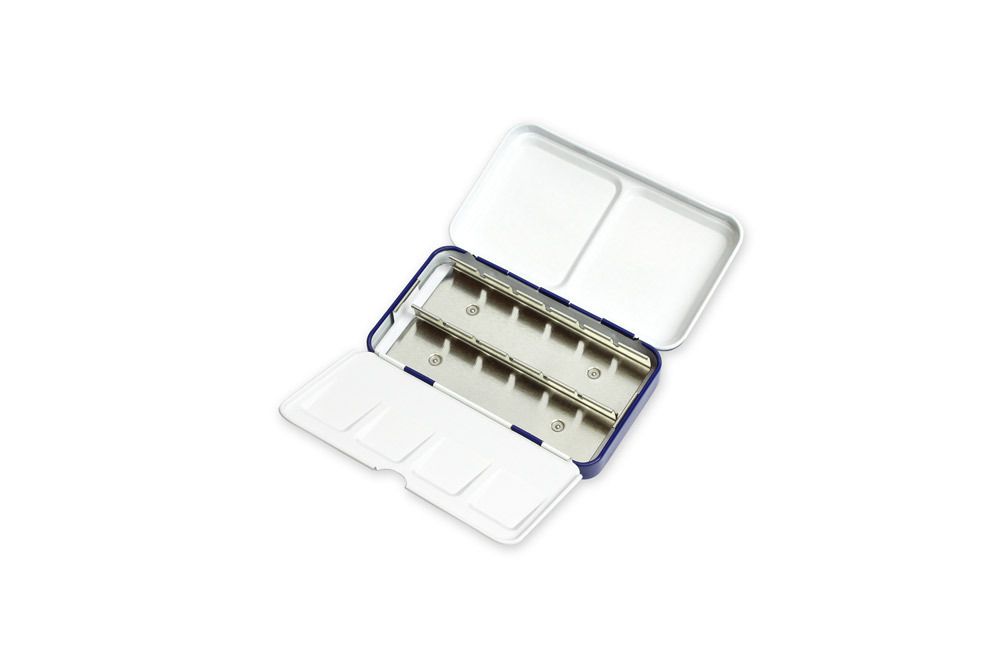 Пенал для акварели на 12 кювет WMB-12, 03 -синий/blue, Vista-Artista