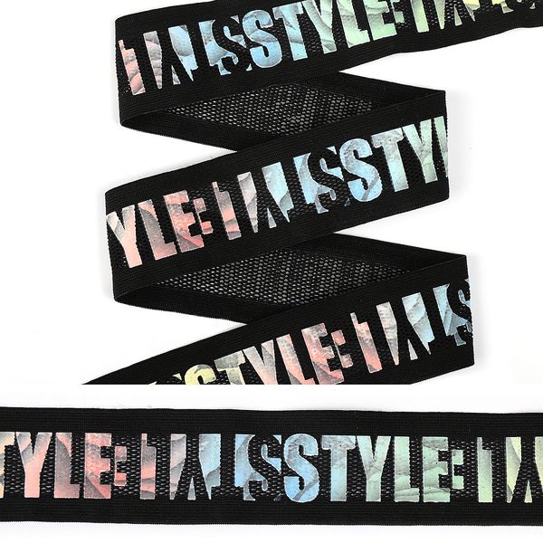 Резинка декоративная 40.0 мм / 25 метров, ET20.084002, черный