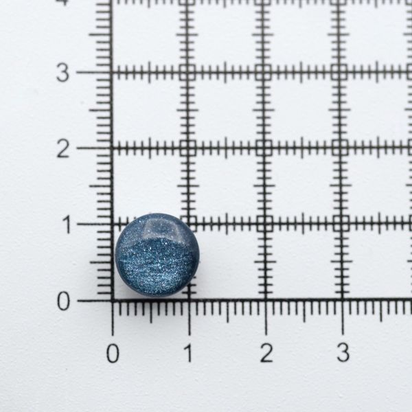 Пуговицы на ножке 18L (11мм), пластик (col.19 синий), 72 шт, CR P-45