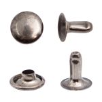 Хольнитены ⌀9 мм, h=9 мм, сталь, New Star №33.5, чер.никель, уп≈2000 шт