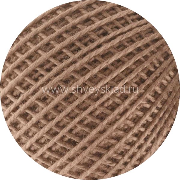 Пряжа ПНК им.Кирова Ирис / уп.20 мот. по 25 г, 150м, 6404 бежевый