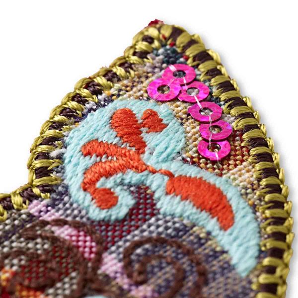 Термоаппликация Бабочка, лиловый/разноцветный цв, Prym