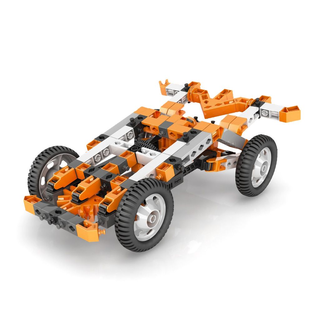 Конструктор пластиковый 50 моделей, с мотором 159 элемент, Поделкин PKE-07