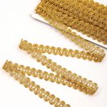 Тесьма отделочная 20 мм / 13.71 метров, TBY 913 цв.золото